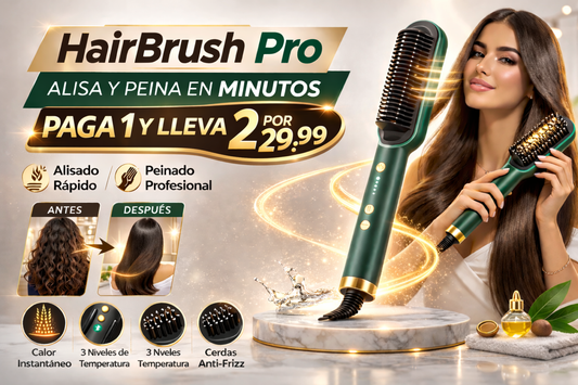 HairBrush Pro | Alisa y Peina en Minutos